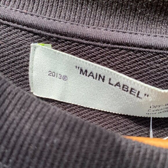 BNWT Off White Arrow Sketch Crewneck Sweater Medium - Picture 5 of 14